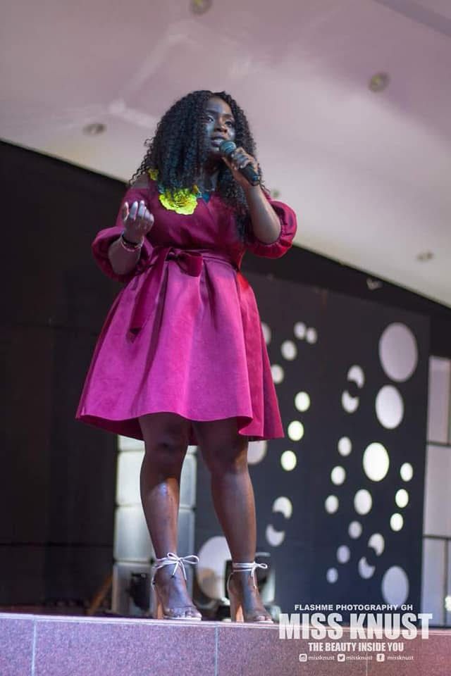 PROJECTS DIRECTOR FOR IPAD ENGAGES STUDENTS AND STAFF AT KNUST DURING MISS KNUST EVENT