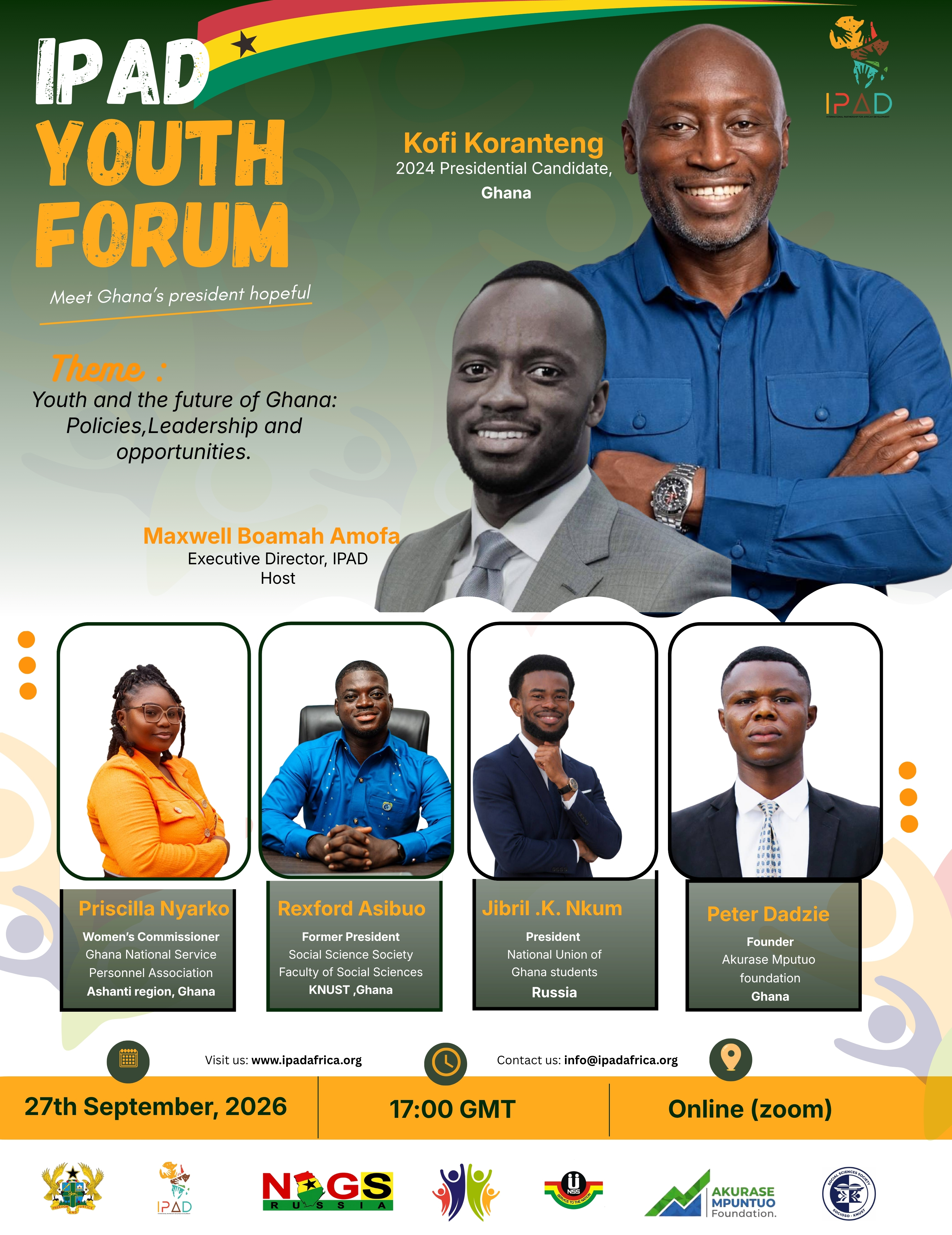 IPAD Youth forum (The youth meets a presidential aspirant)
